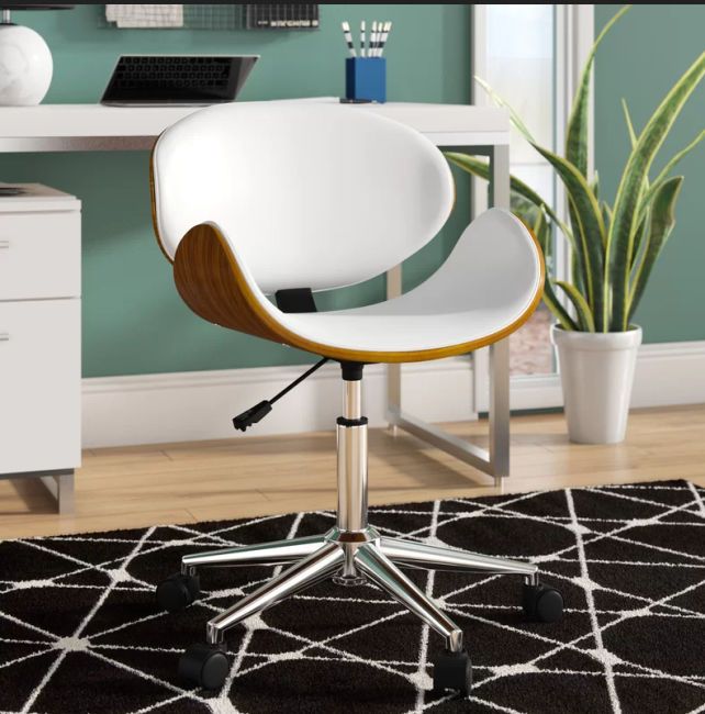 best home office chairs stylish white