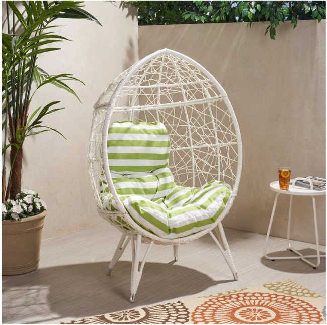 best egg chairs christopher knight white