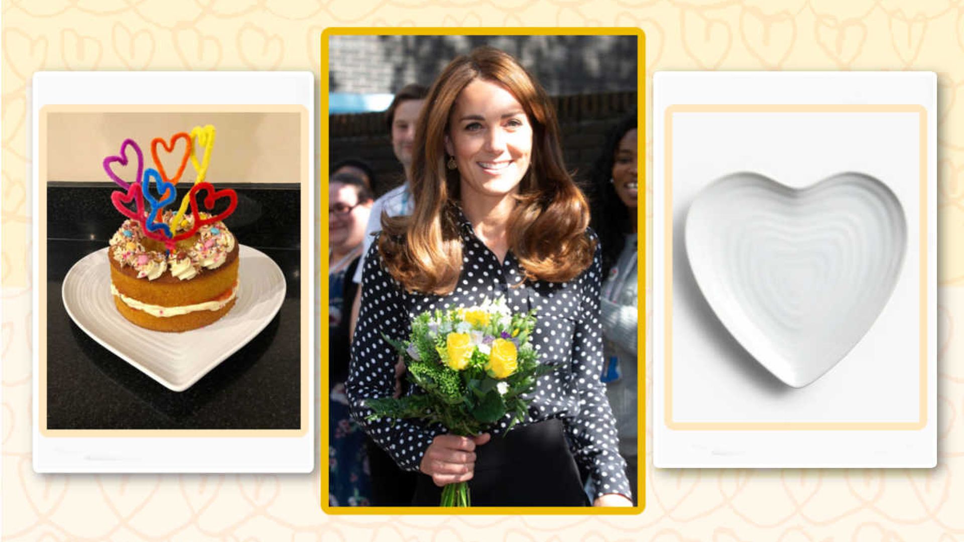Kate Middleton's heart-shaped plate is back in stock – and is on sale for just £7.50!