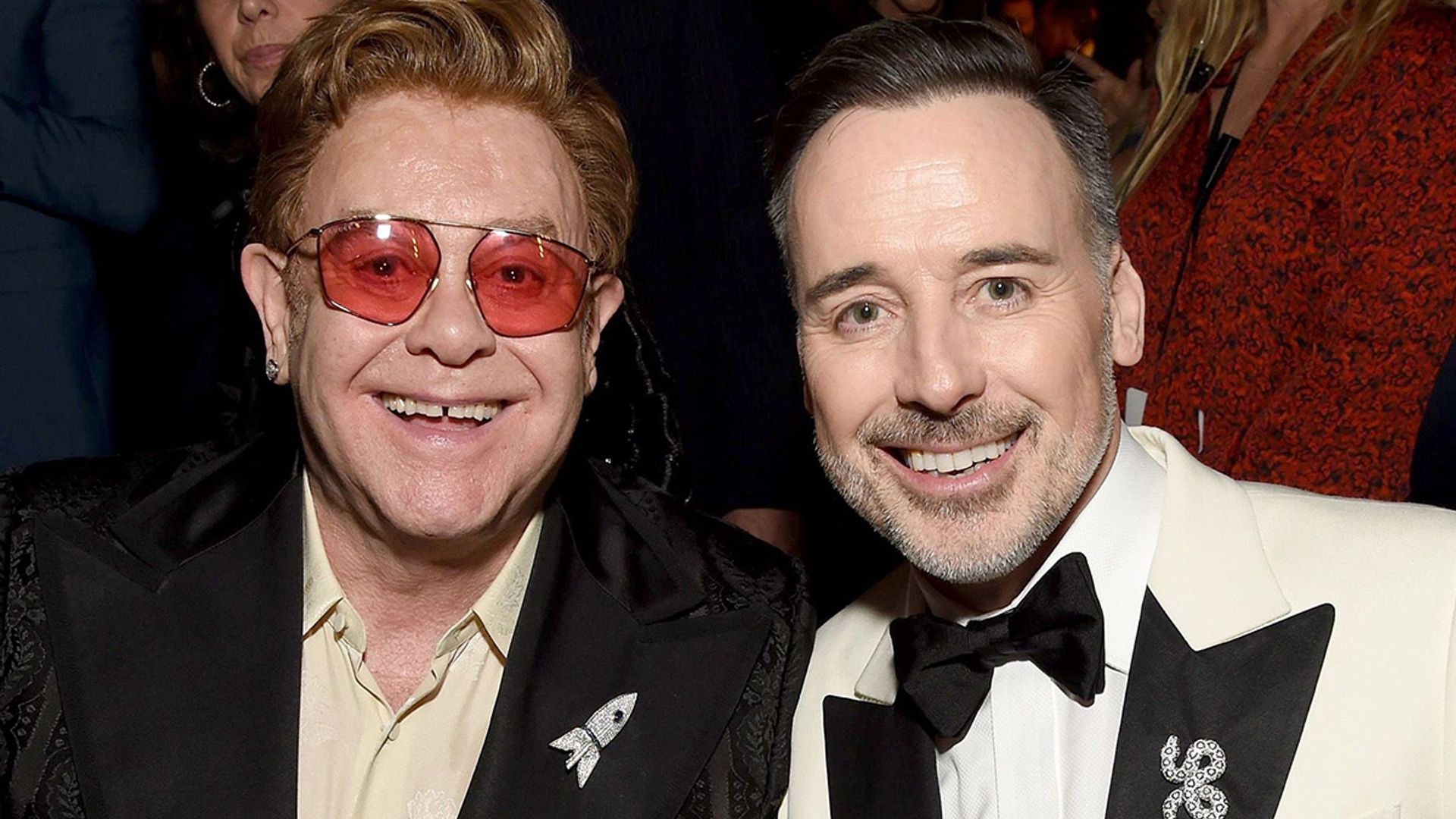 Elton John films at £5million luxury home before legendary Oscars party