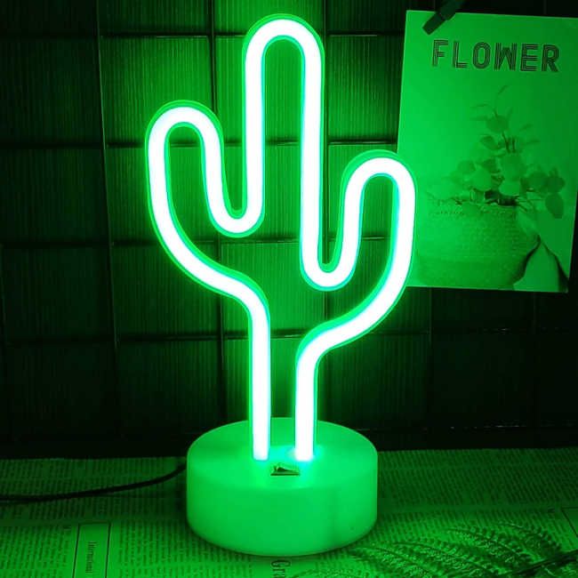 best neon signs cactus