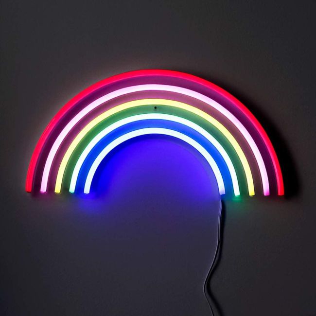 best neon signs rainbow