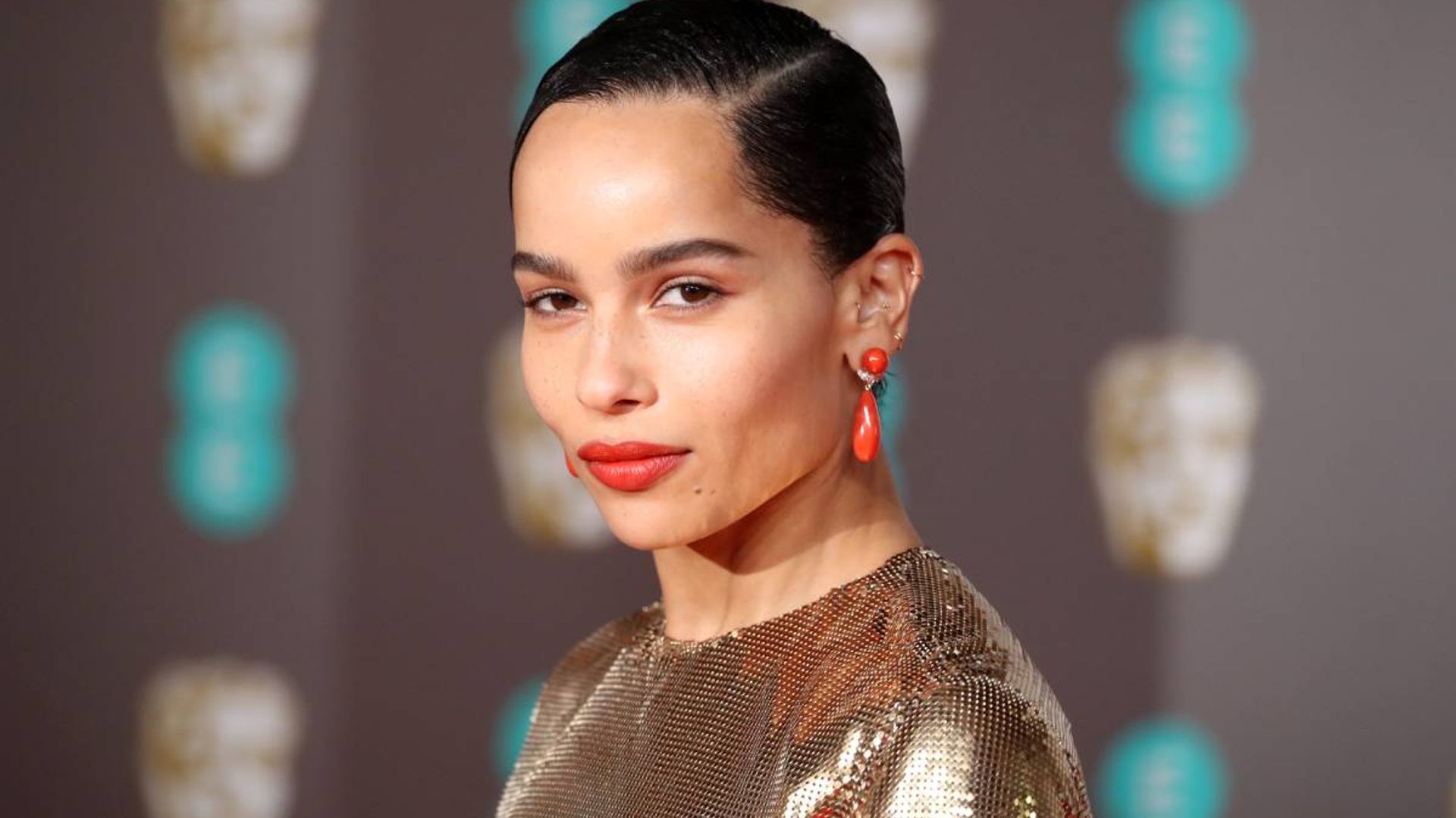 Zoe Kravitz gives a glimpse of her gorgeous living room in stunning selfie