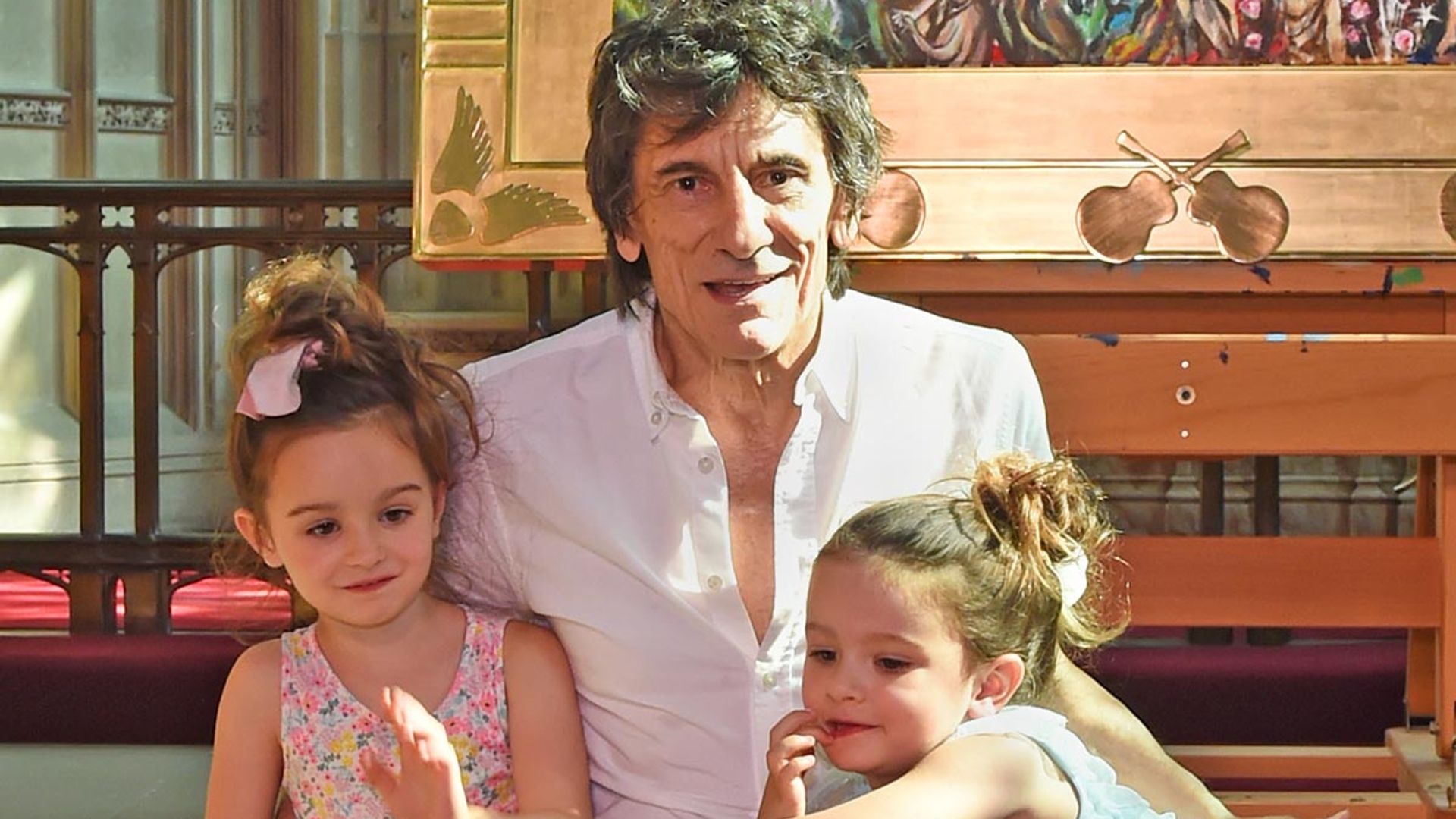 Ronnie Wood reveals bold home additions – and twin daughters will love it