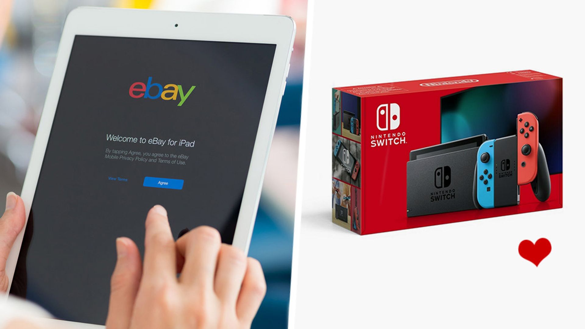 Ebay's Cyber Monday deals include £100 off a Nintendo Switch and a cut-price Dyson hairdryer