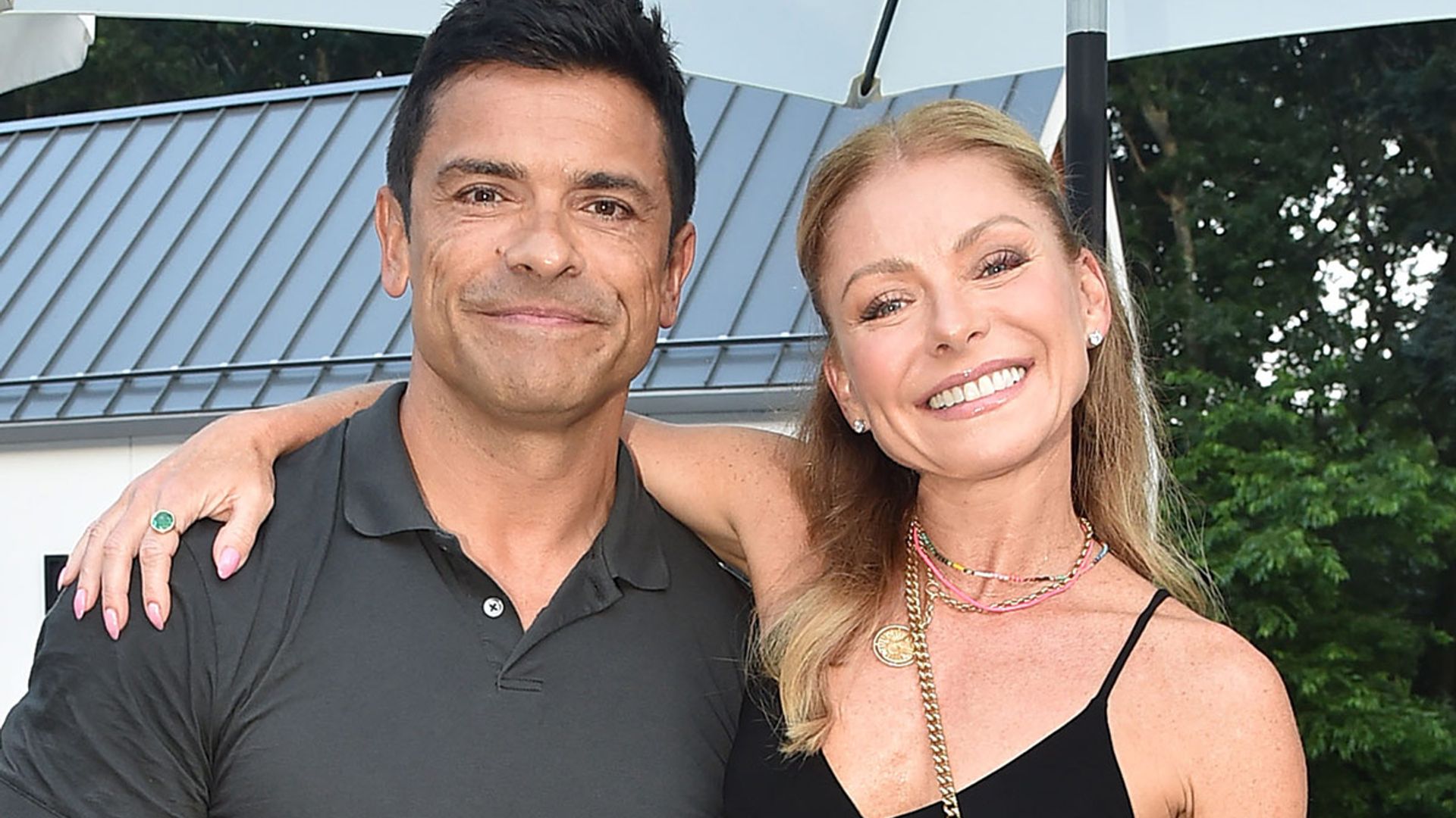 Kelly Ripa and husband Mark delight fans with loved up photo inside $27m townhouse