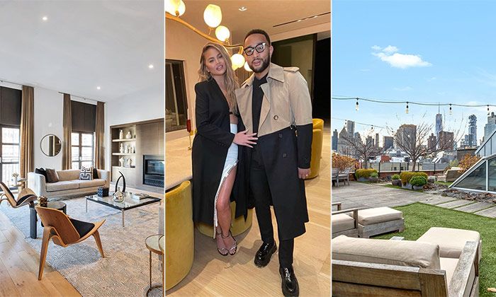 John Legend and Chrissy Teigen list their stunning $18million New York penthouses – see inside