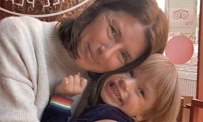 Jools Oliver shares photo of 'cheeky monkeys' River and Petal at unseen corner of £6m home