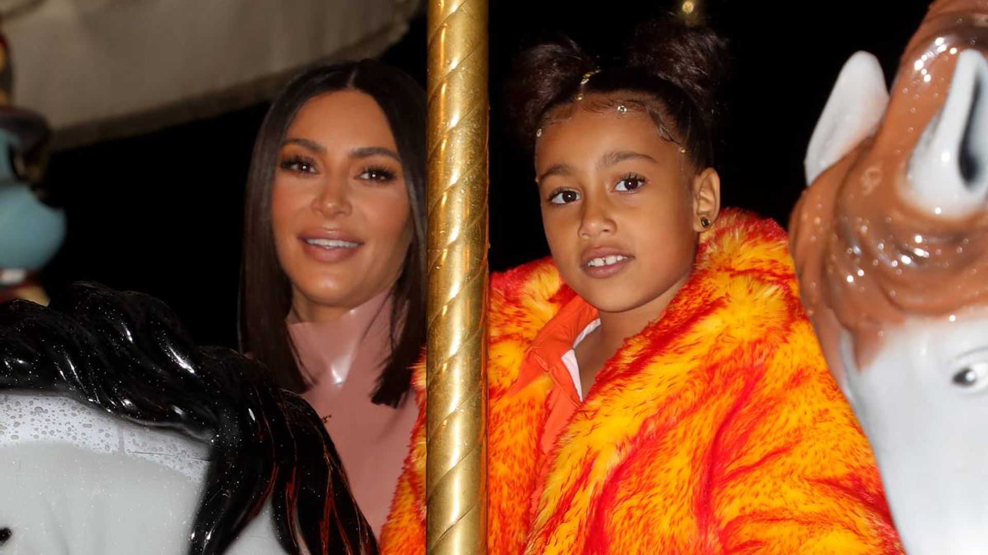 Kim Kardashian shares sweet photo with daughter North inside pink-themed bedroom