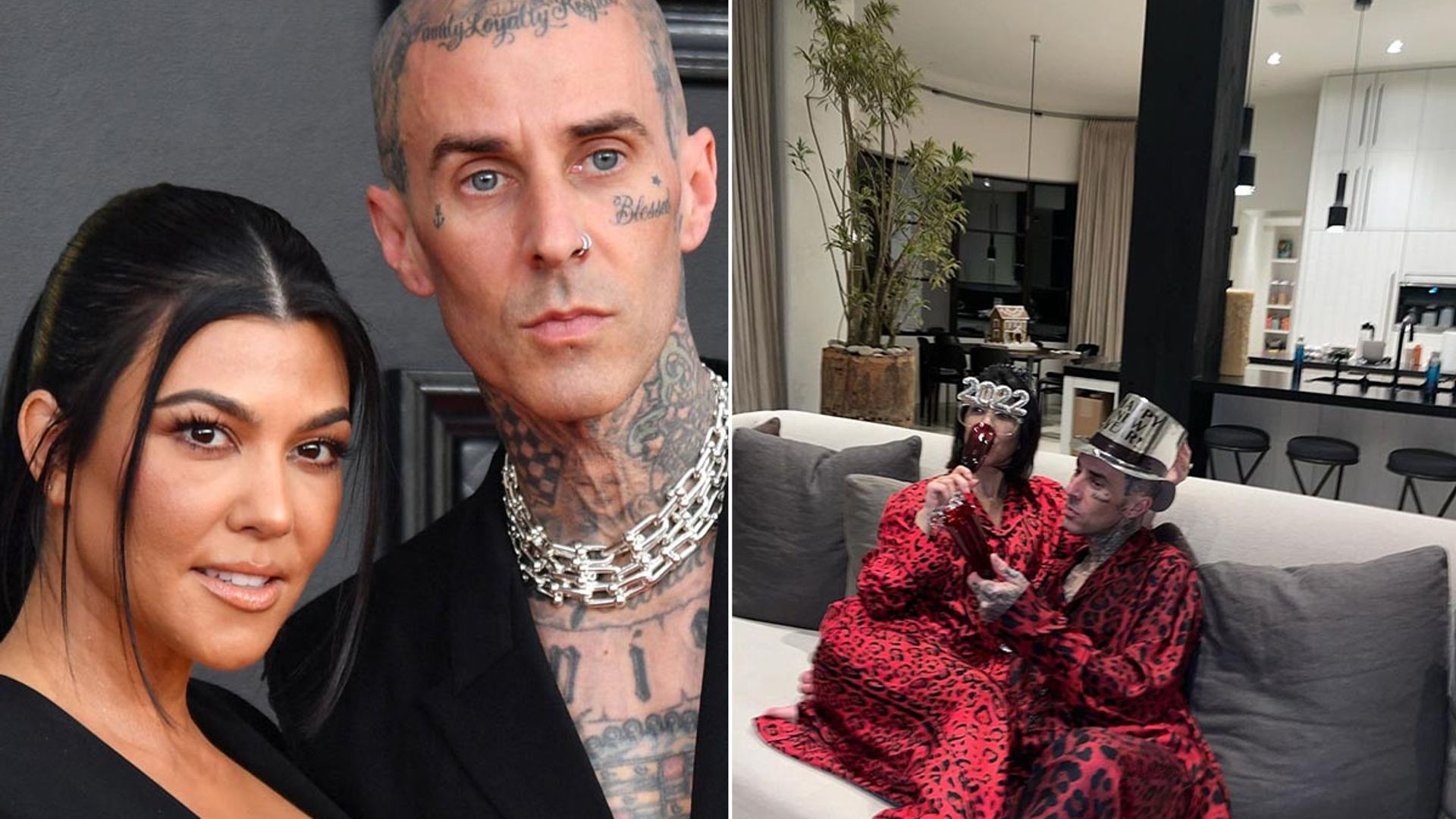 Travis Barker's zen mansion with wife Kourtney Kardashian leaves fans divided