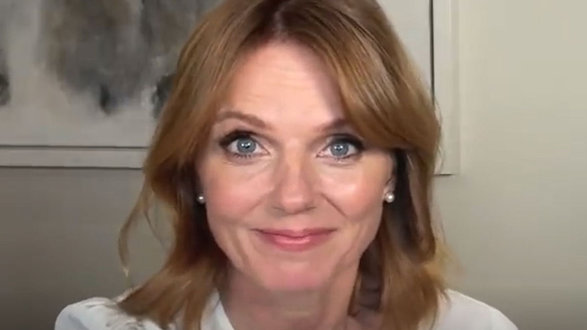 Geri Horner posts cheeky video from her beautiful farmhouse - and husband Christian's reaction is priceless