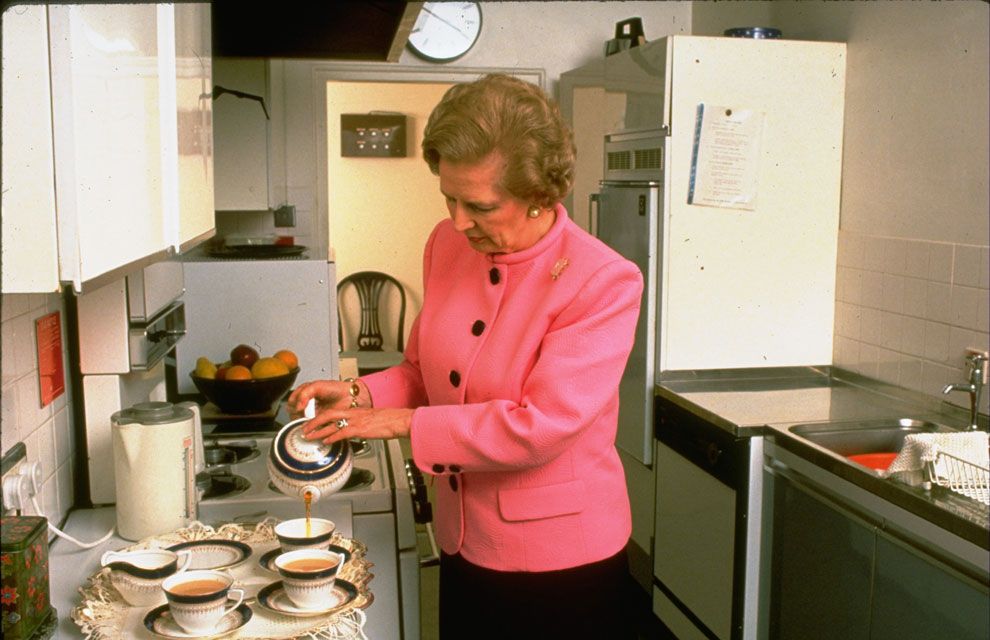 Images Of Margaret Thatcher S Kitchen Compared To The Current