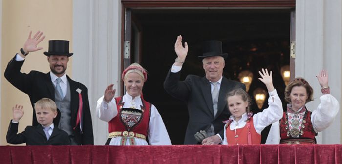 Norwegian royal family celebrate national day | HELLO!