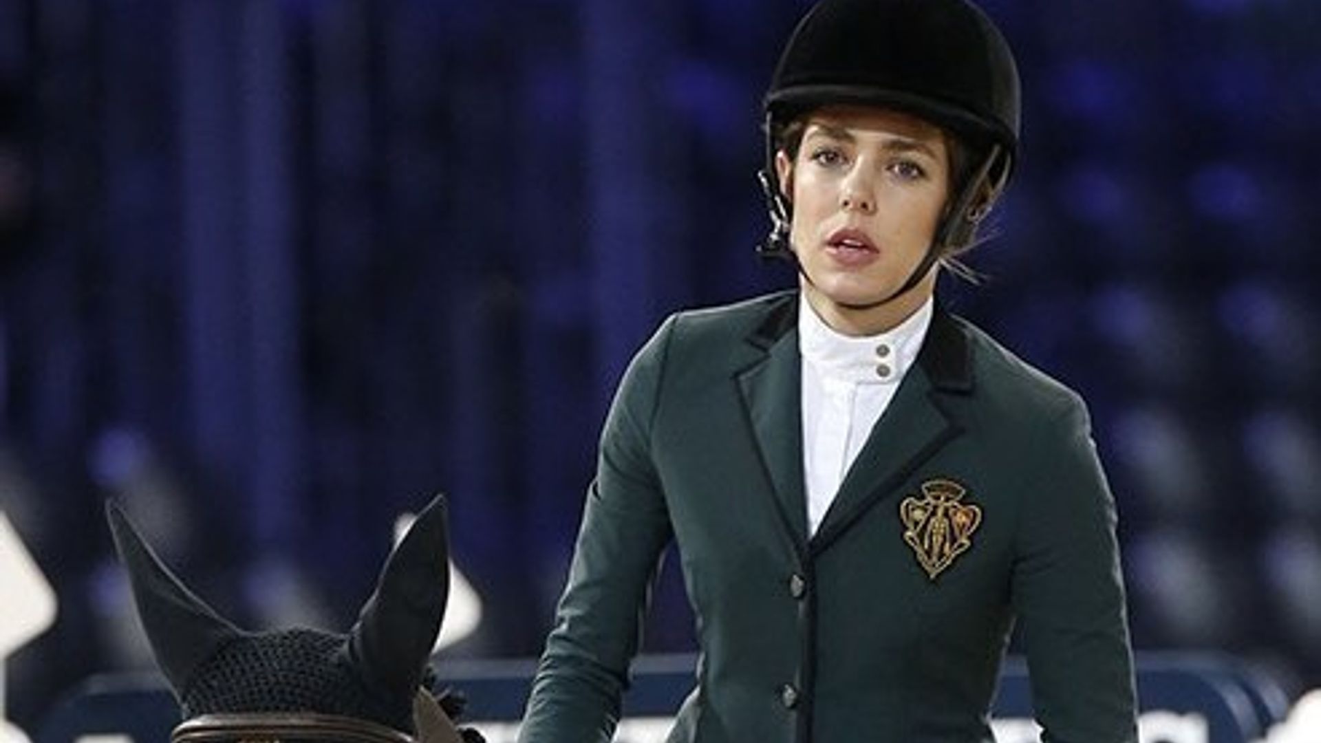 Monaco's Charlotte Casiraghi shows off her royal riding skills
