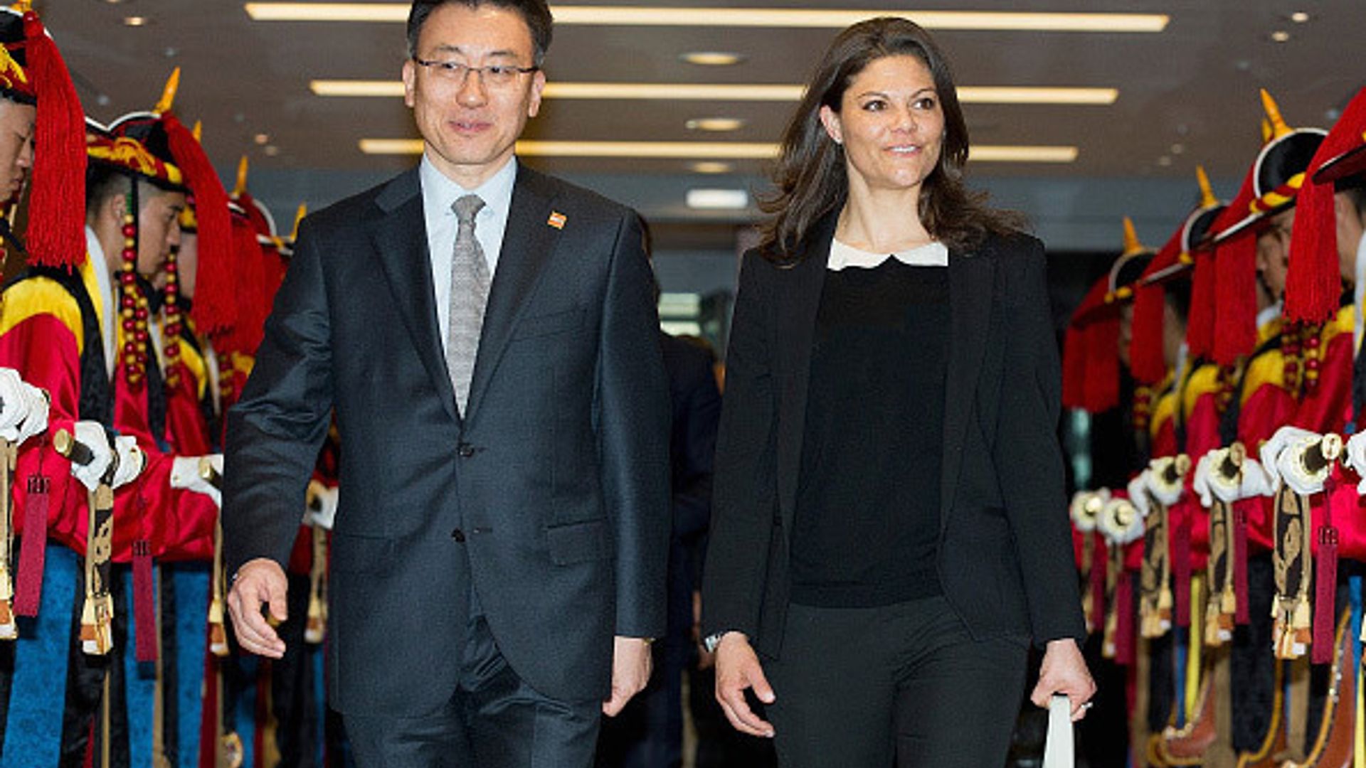 Princess Victoria arrives in South Korea for official visit