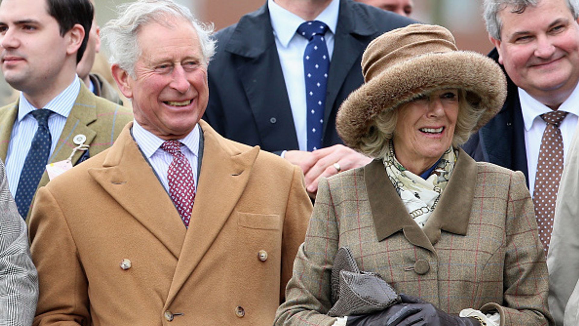 Prince Charles and Camilla cheer on sheep at charity race | HELLO!