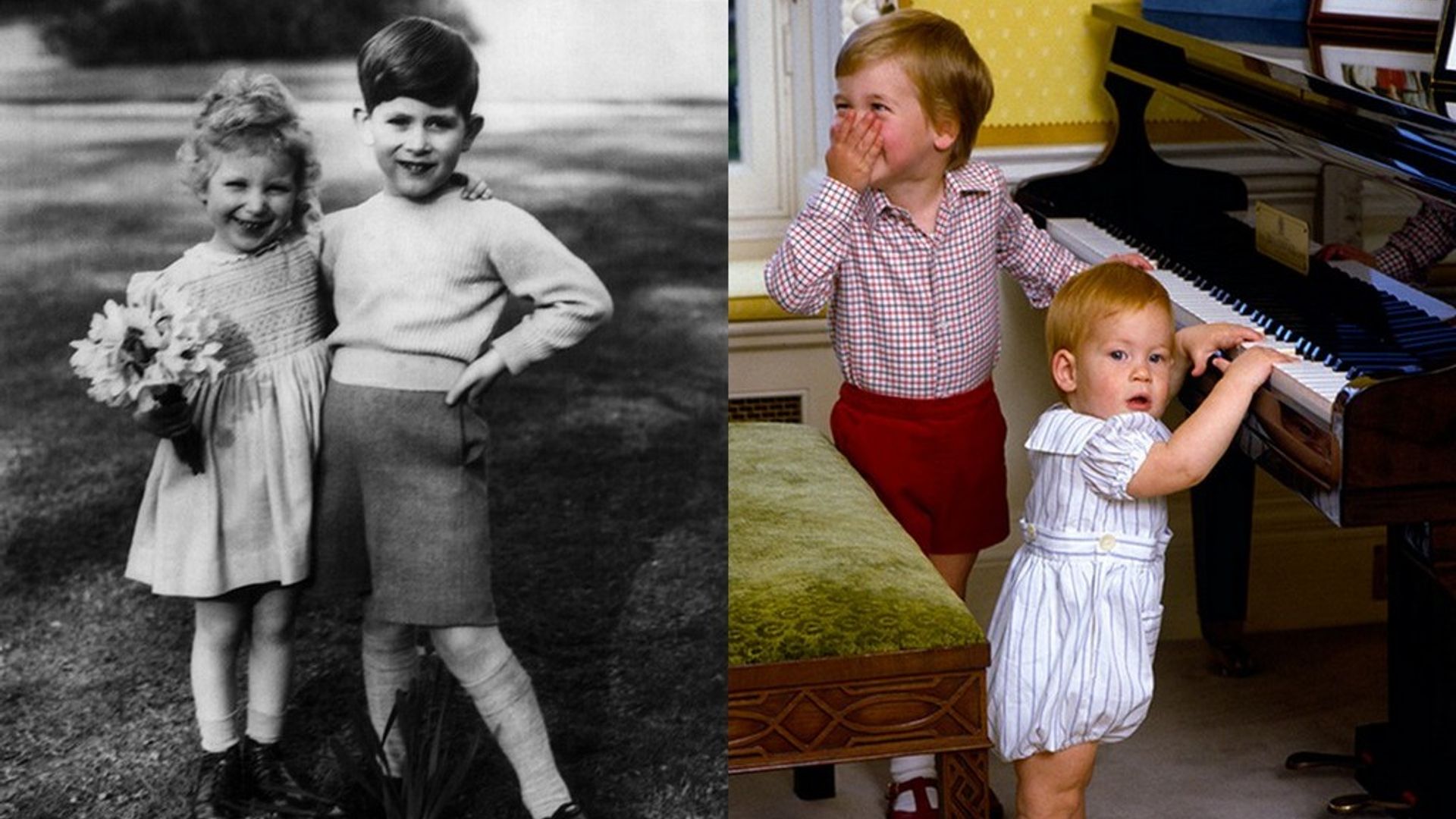 Heartwarming photos of British royal siblings through the decades