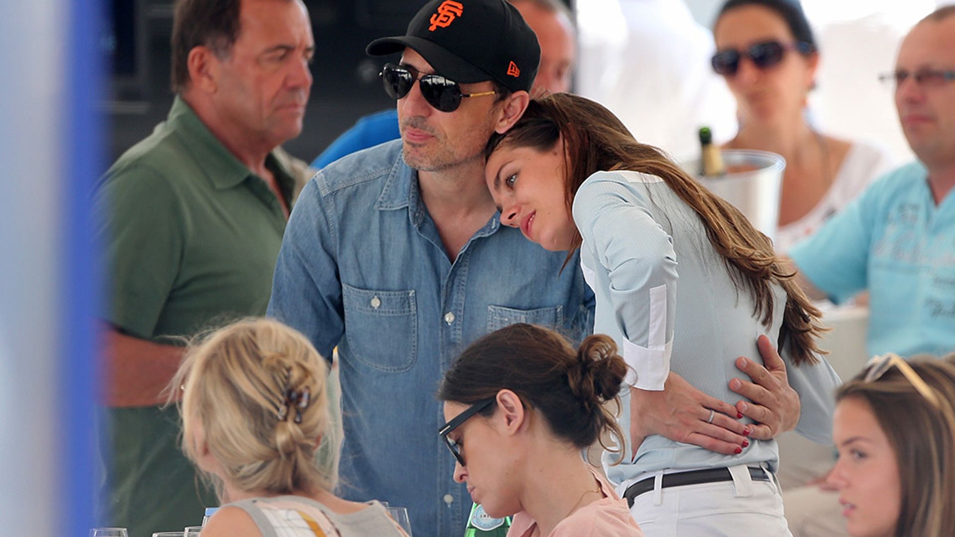 Charlotte Casiraghi and Gad Elmaleh step out together at St. Tropez horse show