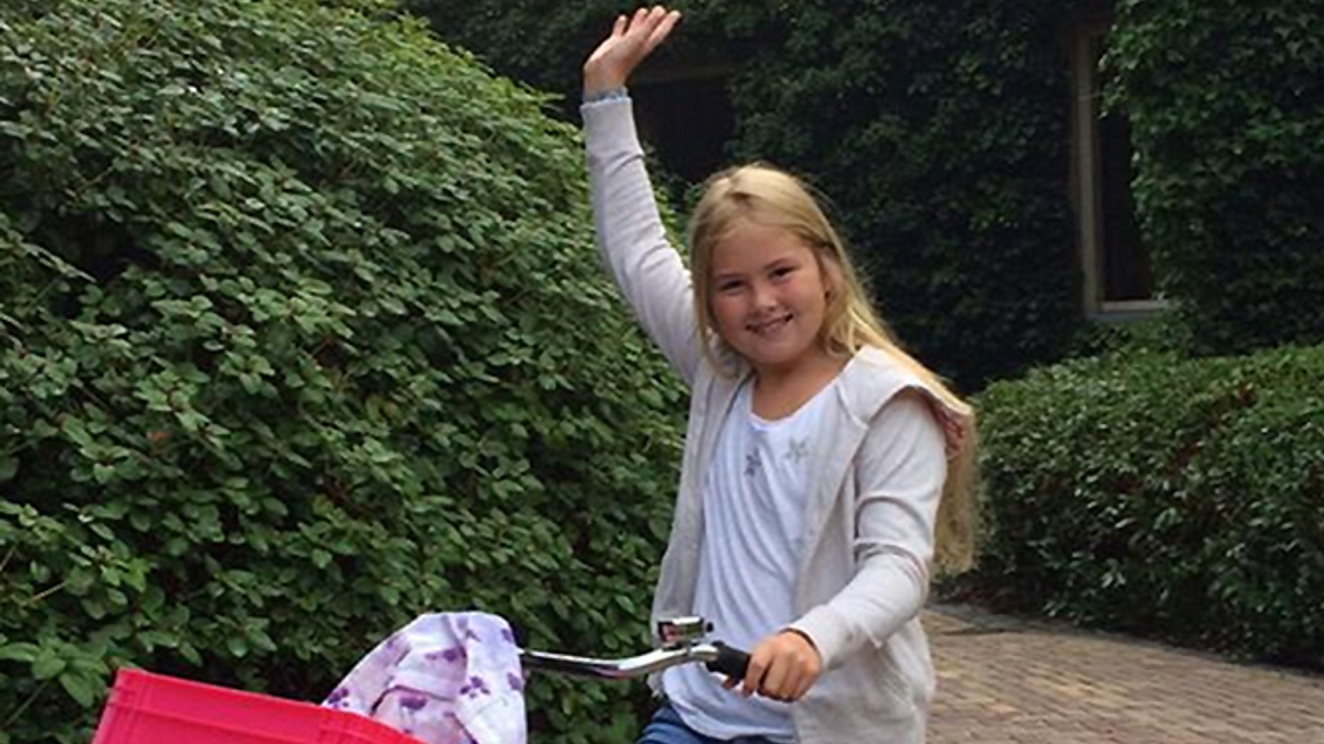 Royal news: Princess Amalia bikes to school, Marie-Chantal hits the beach