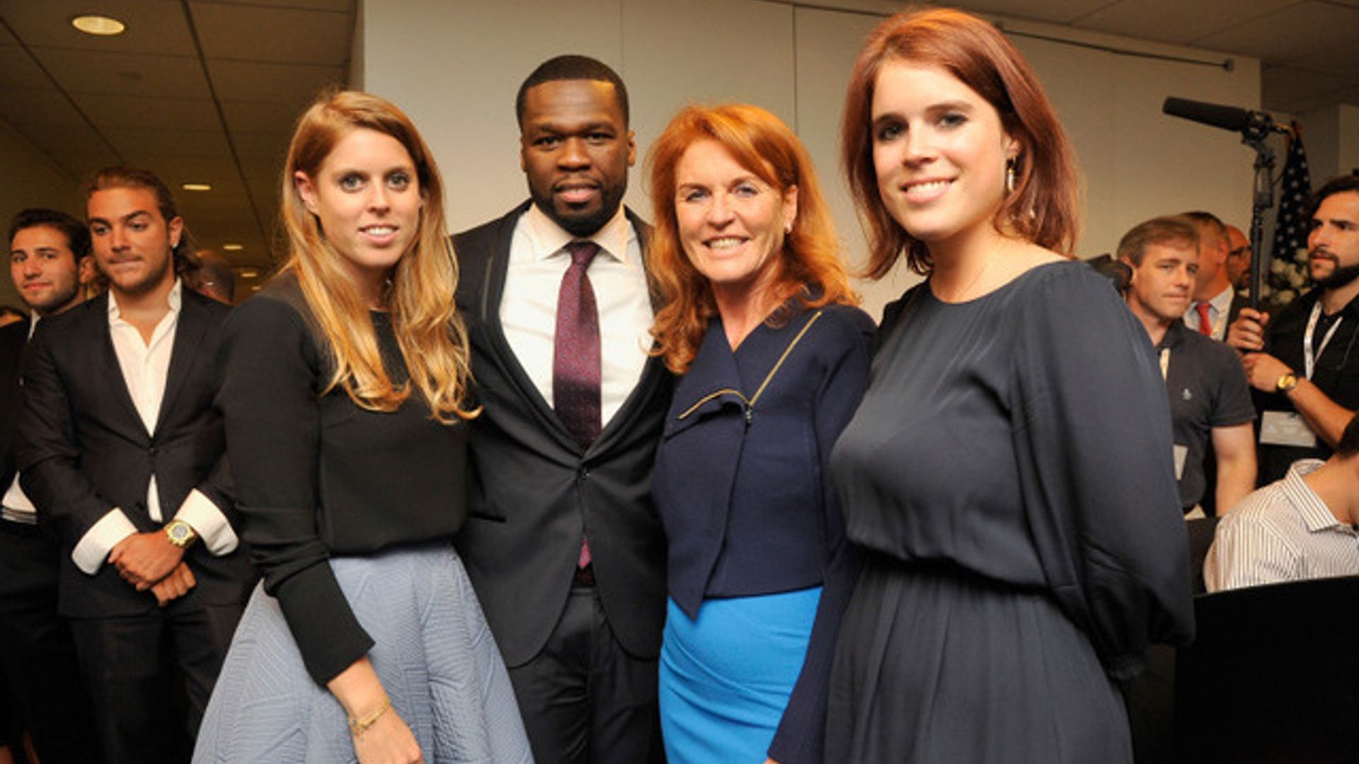 Princesses Beatrice, Eugenie hang with 50 Cent and more royal news