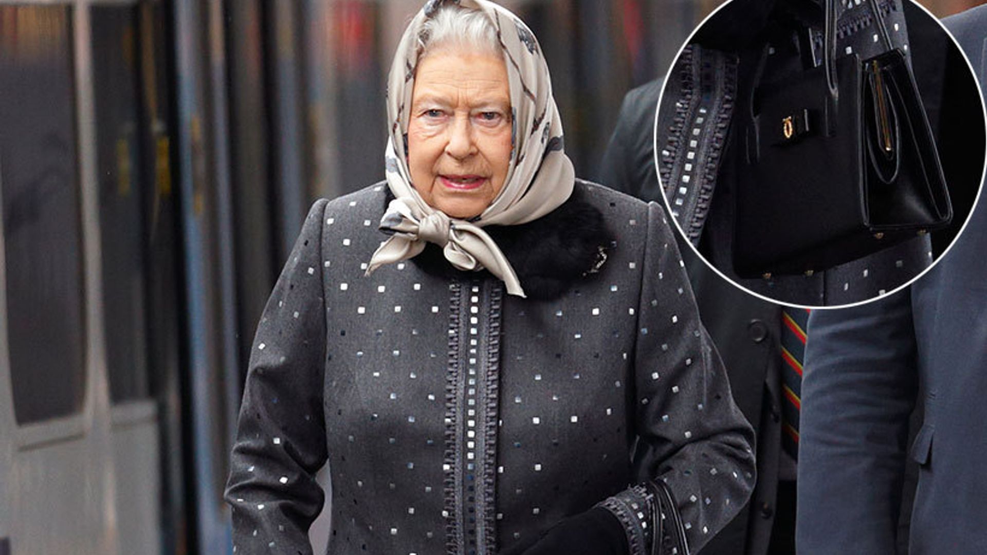Queen Elizabeth makes a stylish return from her winter break