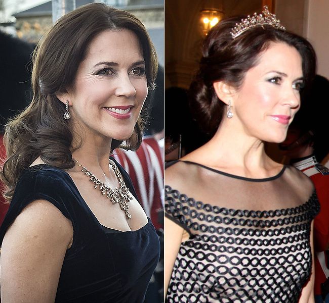 Crown Princess Mary of Denmark recycles her favourite necklace into tiara