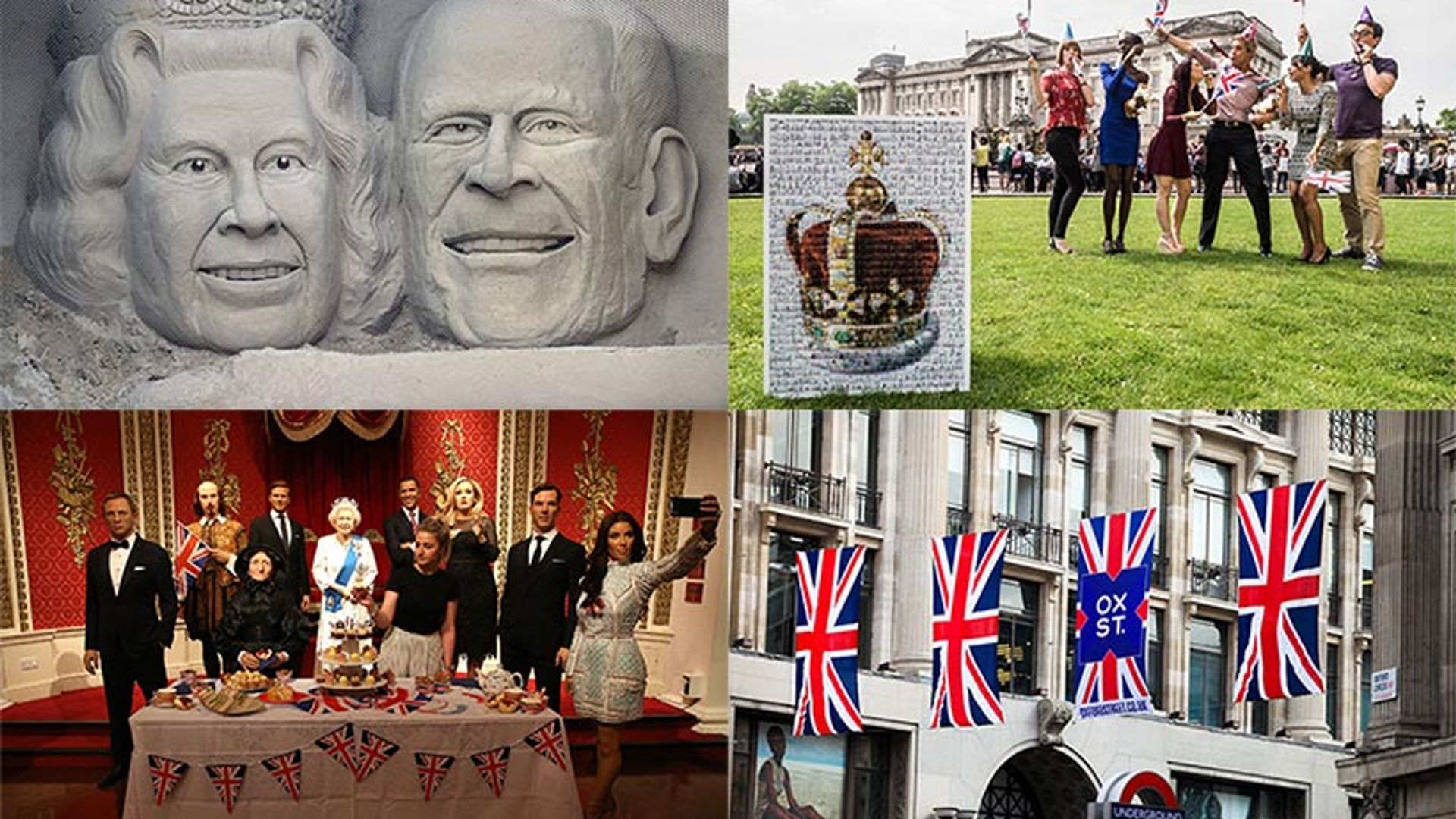 How the nation is celebrating the Queen's 90th birthday 