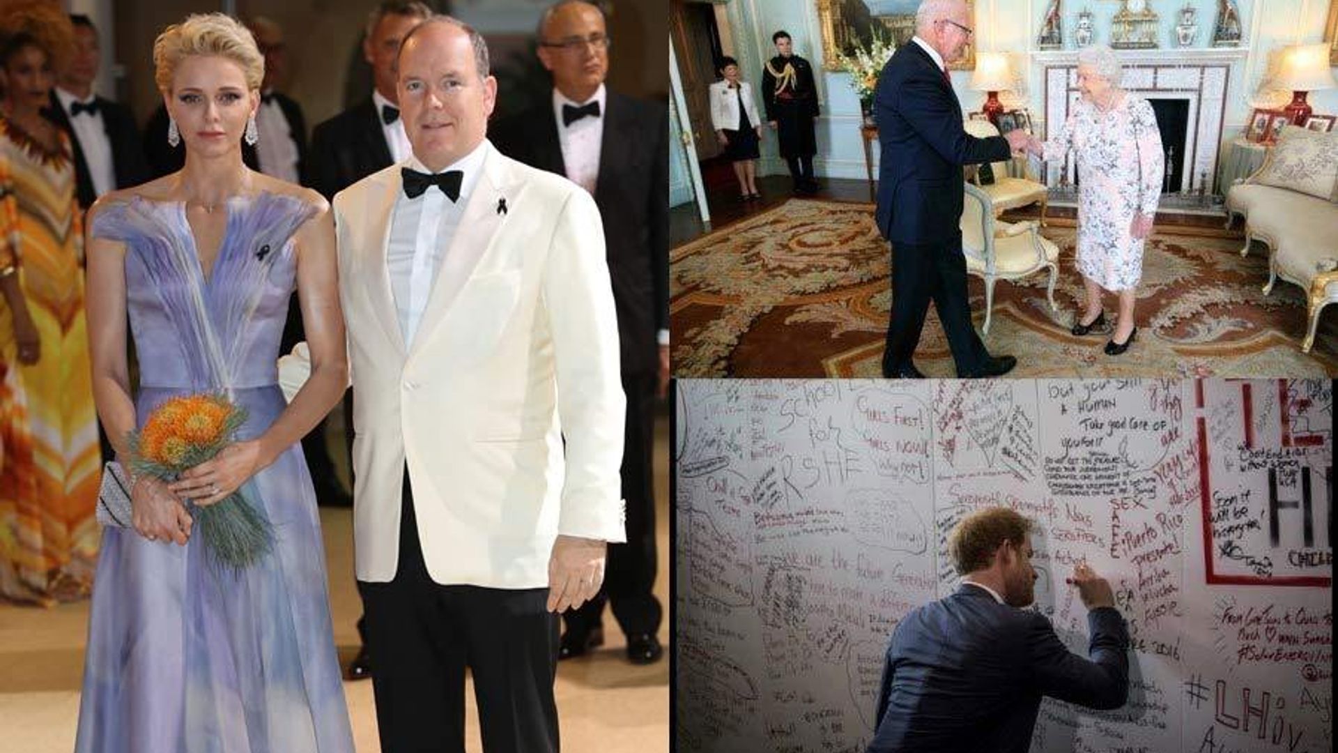 Princess Charlene is the belle of the ball and more royal moments from this week