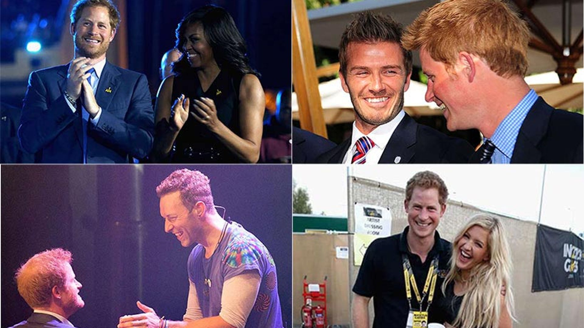 Prince Harry and his famous friends