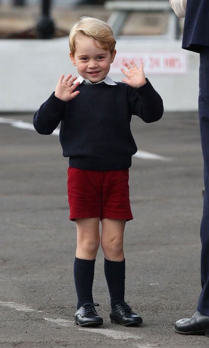 Prince George likes fencing