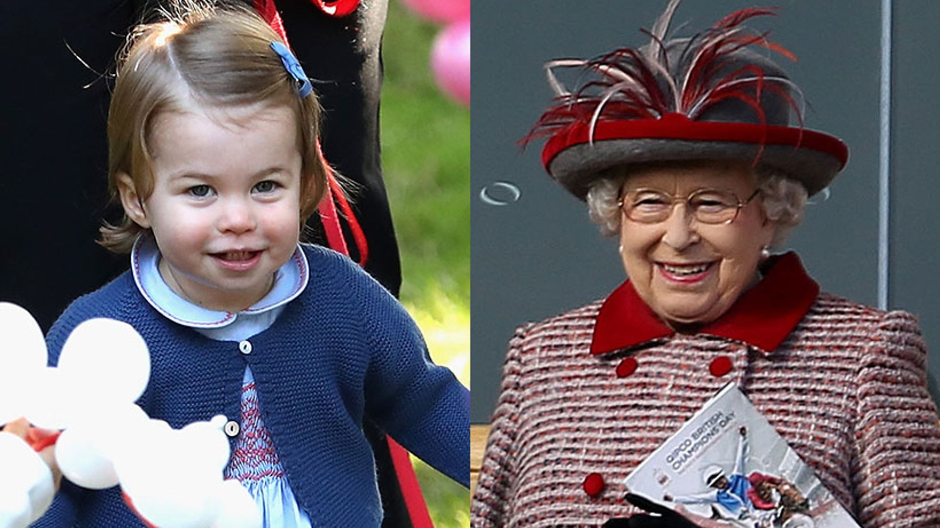 Princess Charlotte is definitely taking after great-gran the Queen!