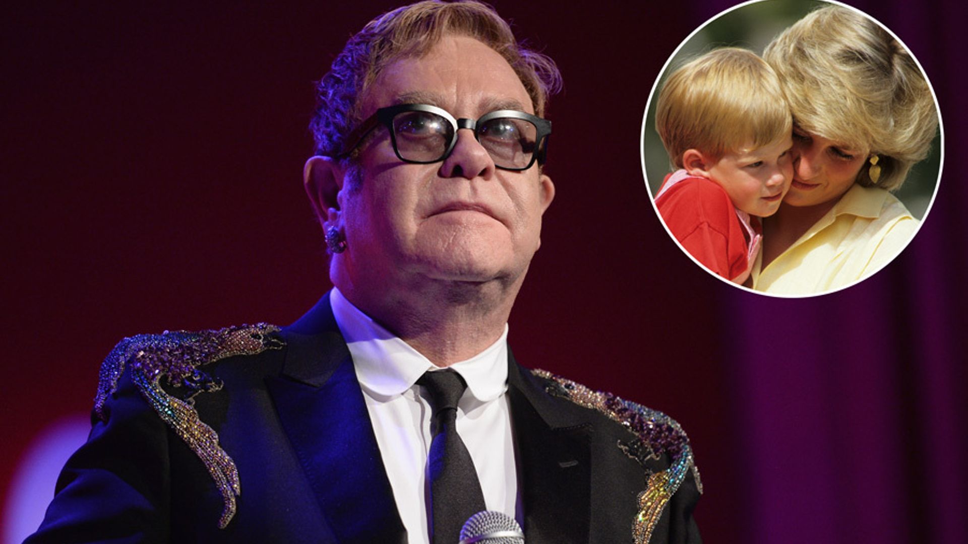 Elton John shares how Prince Harry takes after Princess Diana