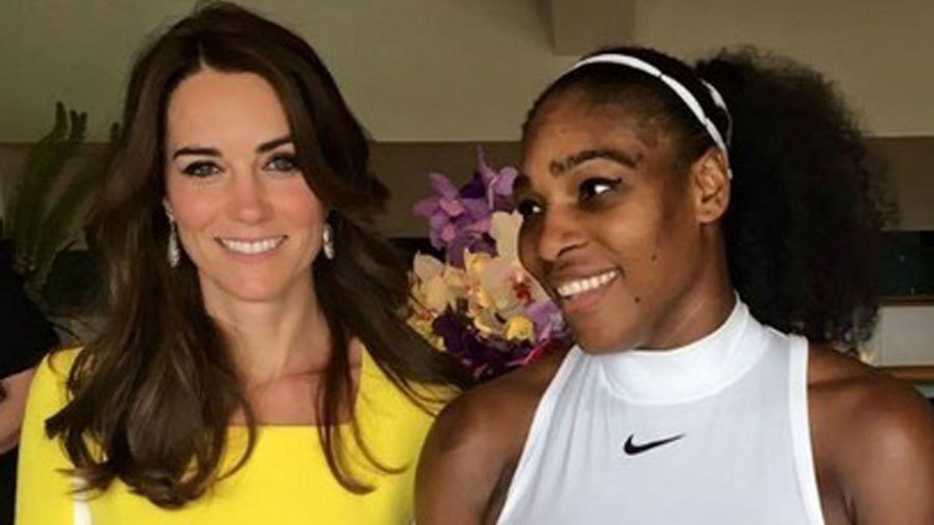 Serena Williams reveals how she surprised 'super sweet' Kate Middleton during Wimbledon