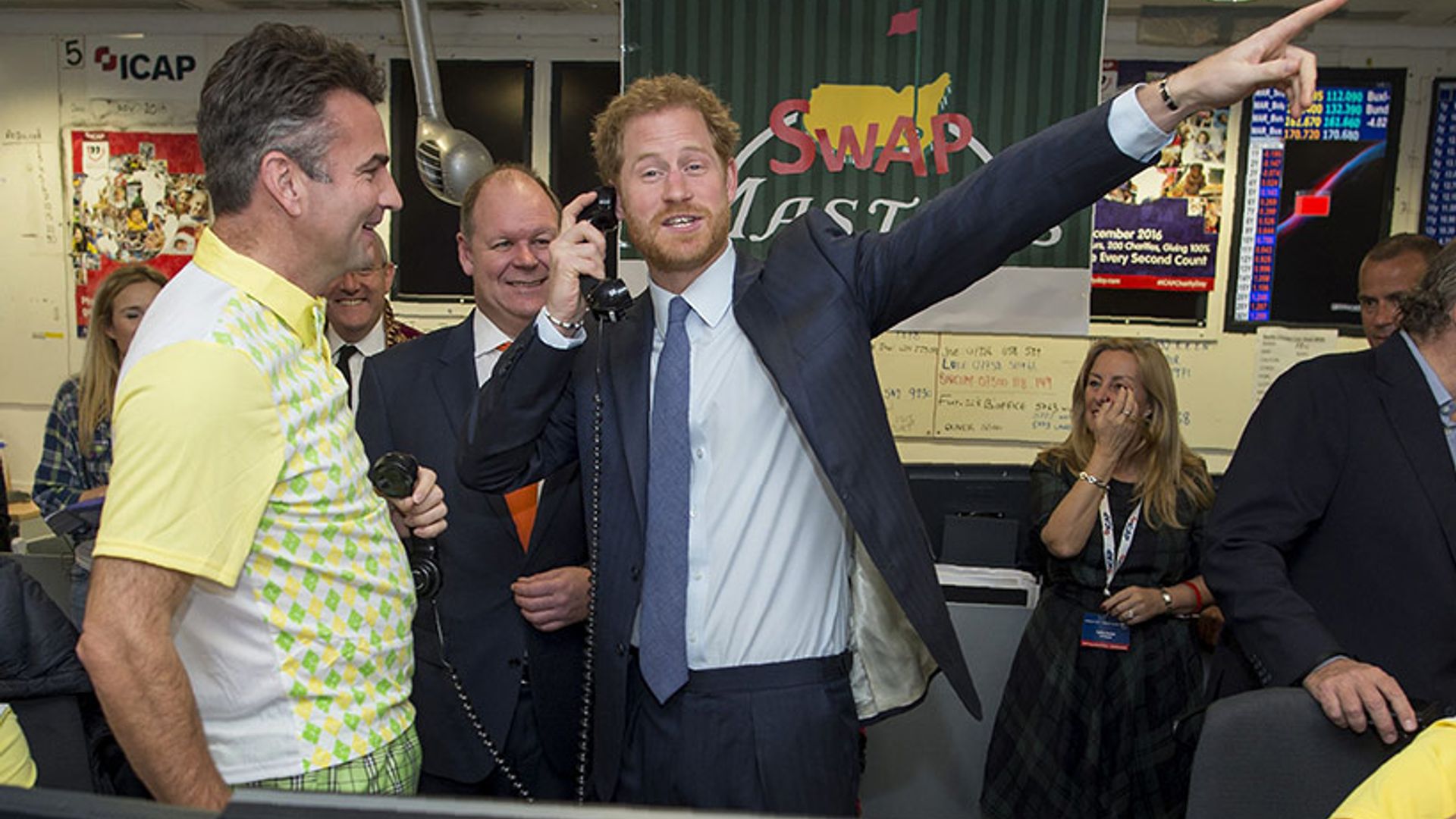 Prince Harry turns Wolf of Wall Street: all the best photos