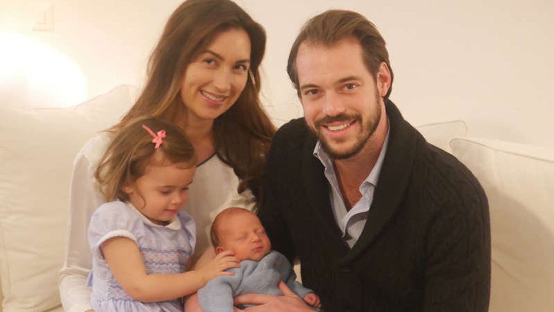 Prince Felix and Princess Claire reveal name of newborn son and share first photos!