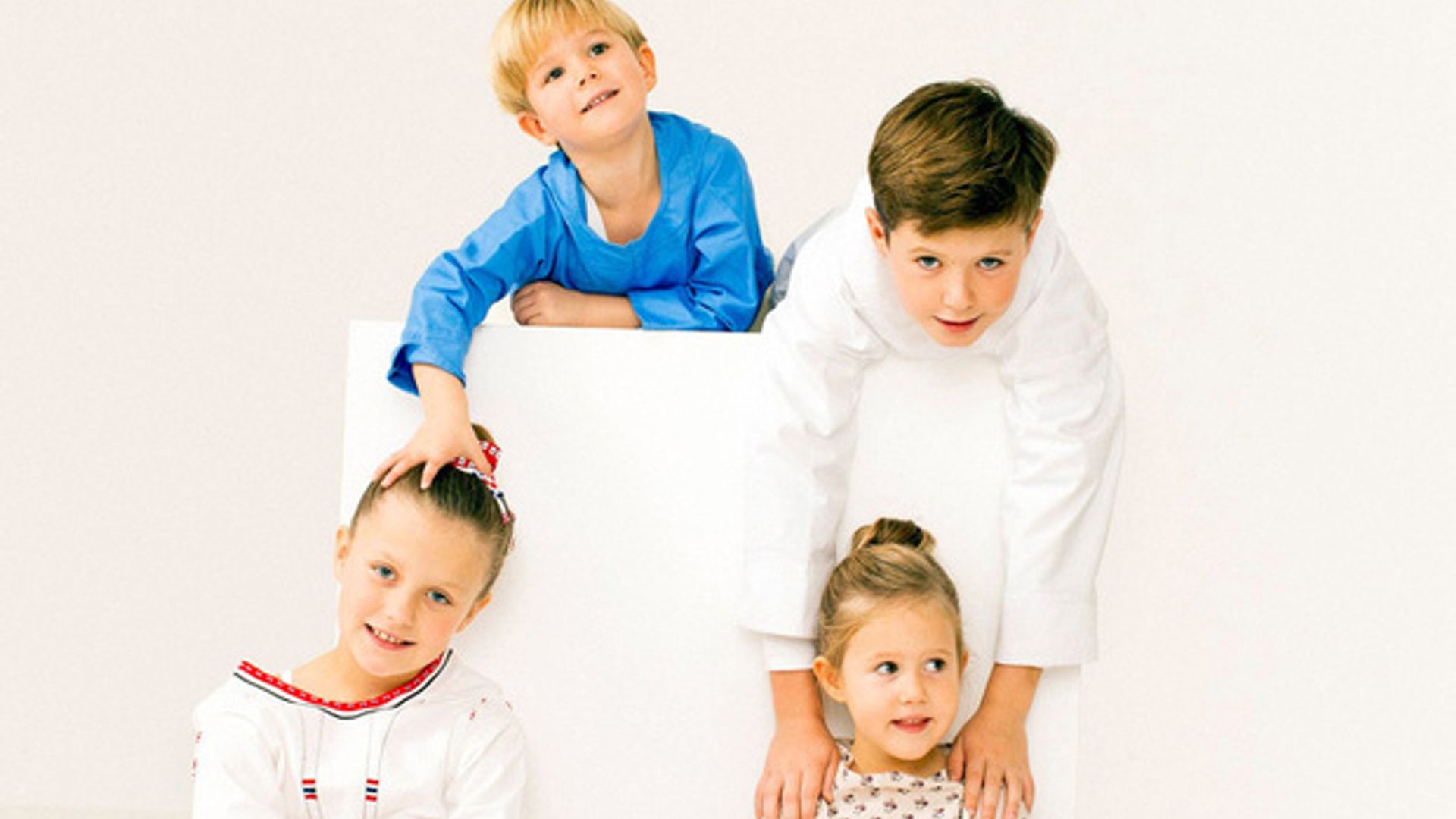 The Danish royal kids show off their Christmas tree decorations