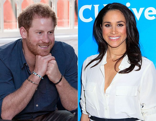 Prince Harry and girlfriend Meghan Markle pictured together for the first time