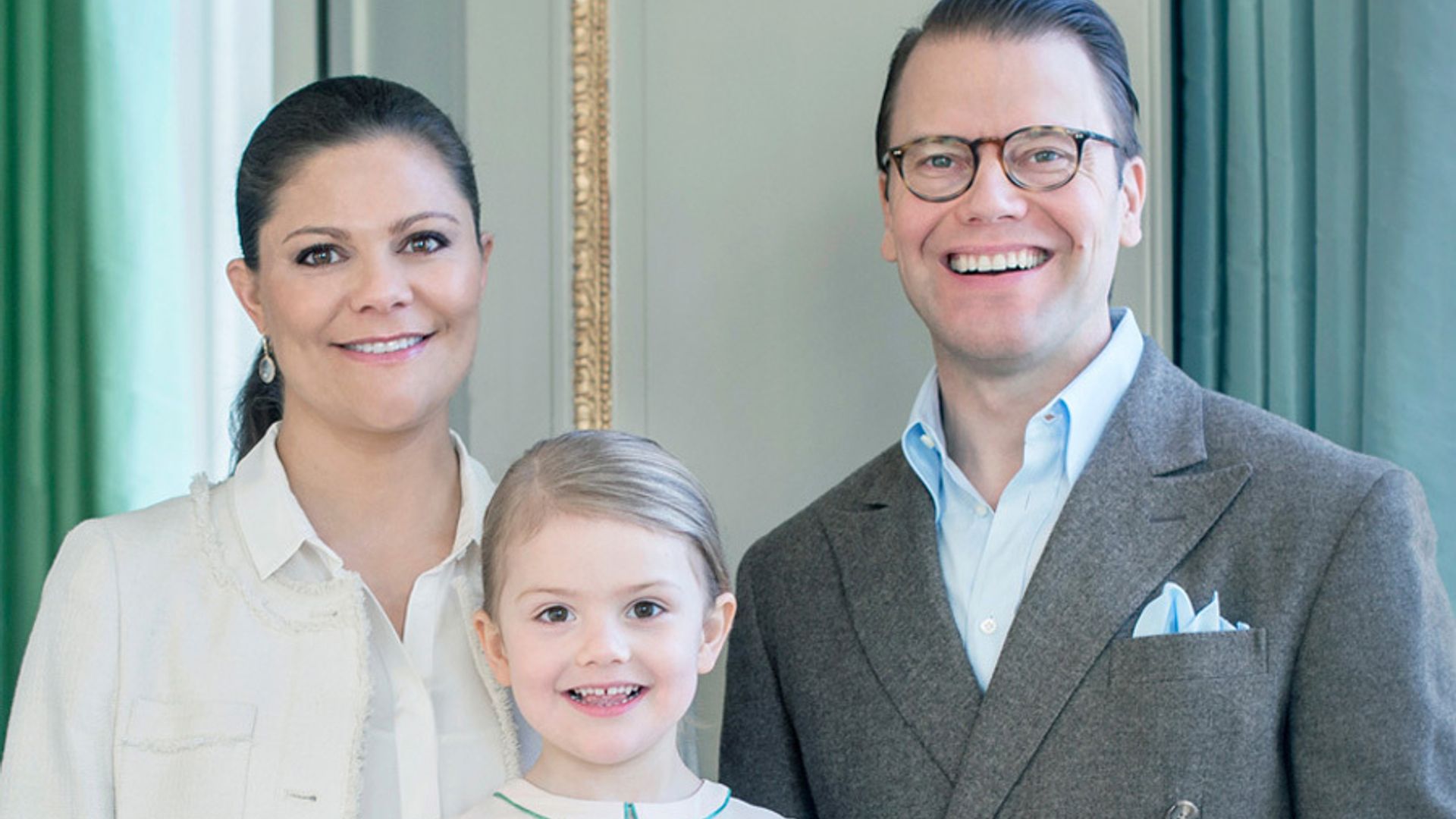 Crown Princess Victoria and Prince Daniel's daughter is a little rocker at the KISS concert