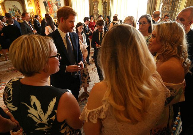 prince-harry-wellchild-reception-buckingham-palace-crowds