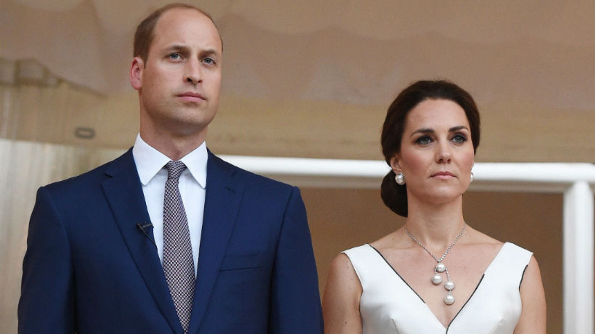 Prince William and Kate make dazzling couple at Queen's birthday party in Poland