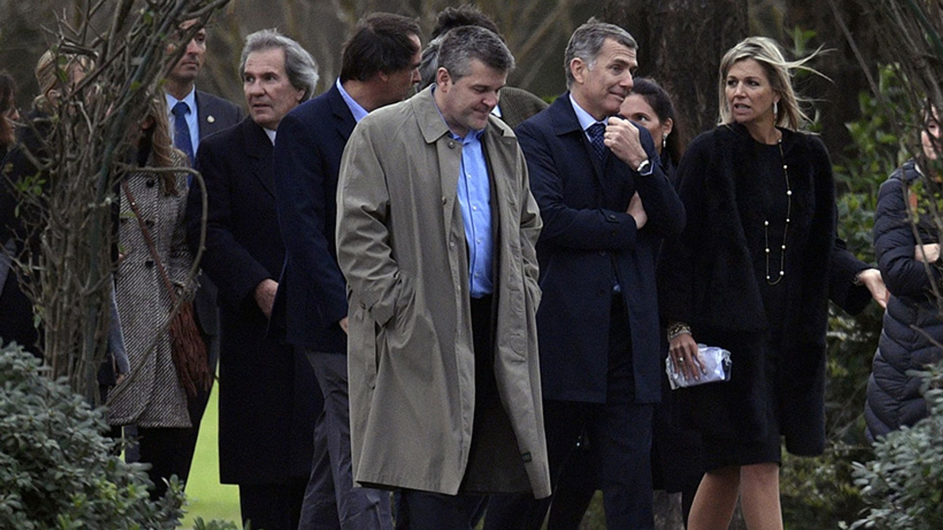 Dutch royal family attend funeral of Queen Máxima's father in Argentina