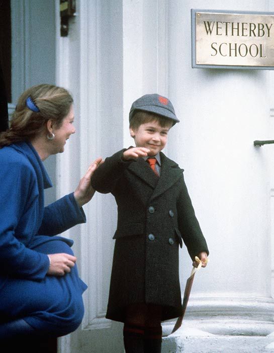 Prince-William-first-day-school