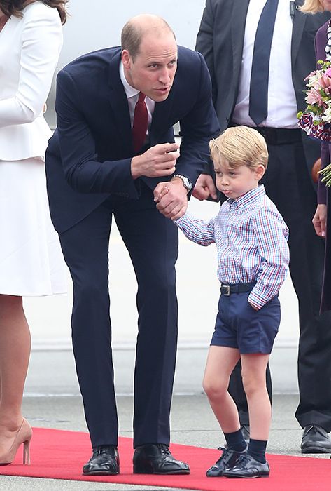 prince-william-talks-to-prince-george-outside-airplane-in-poland