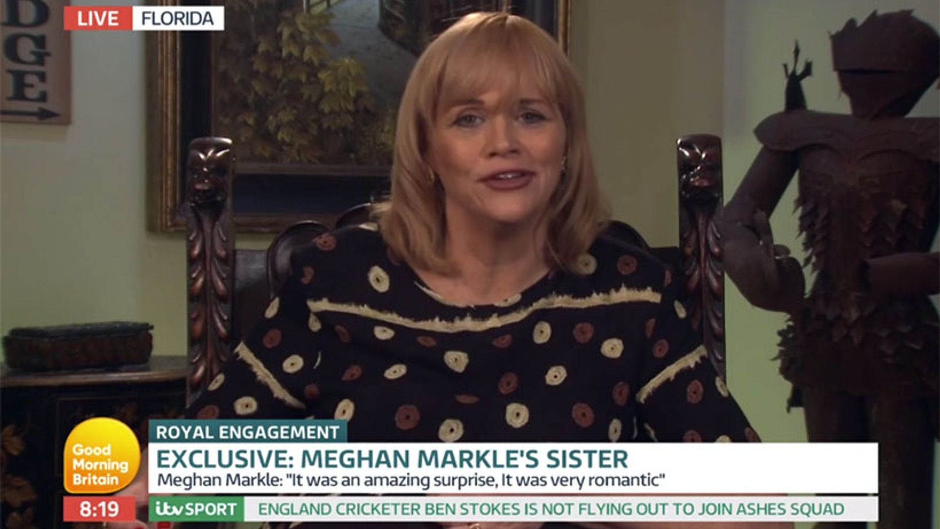 Meghan Markle's half-sister reveals their father would like to walk her down the aisle