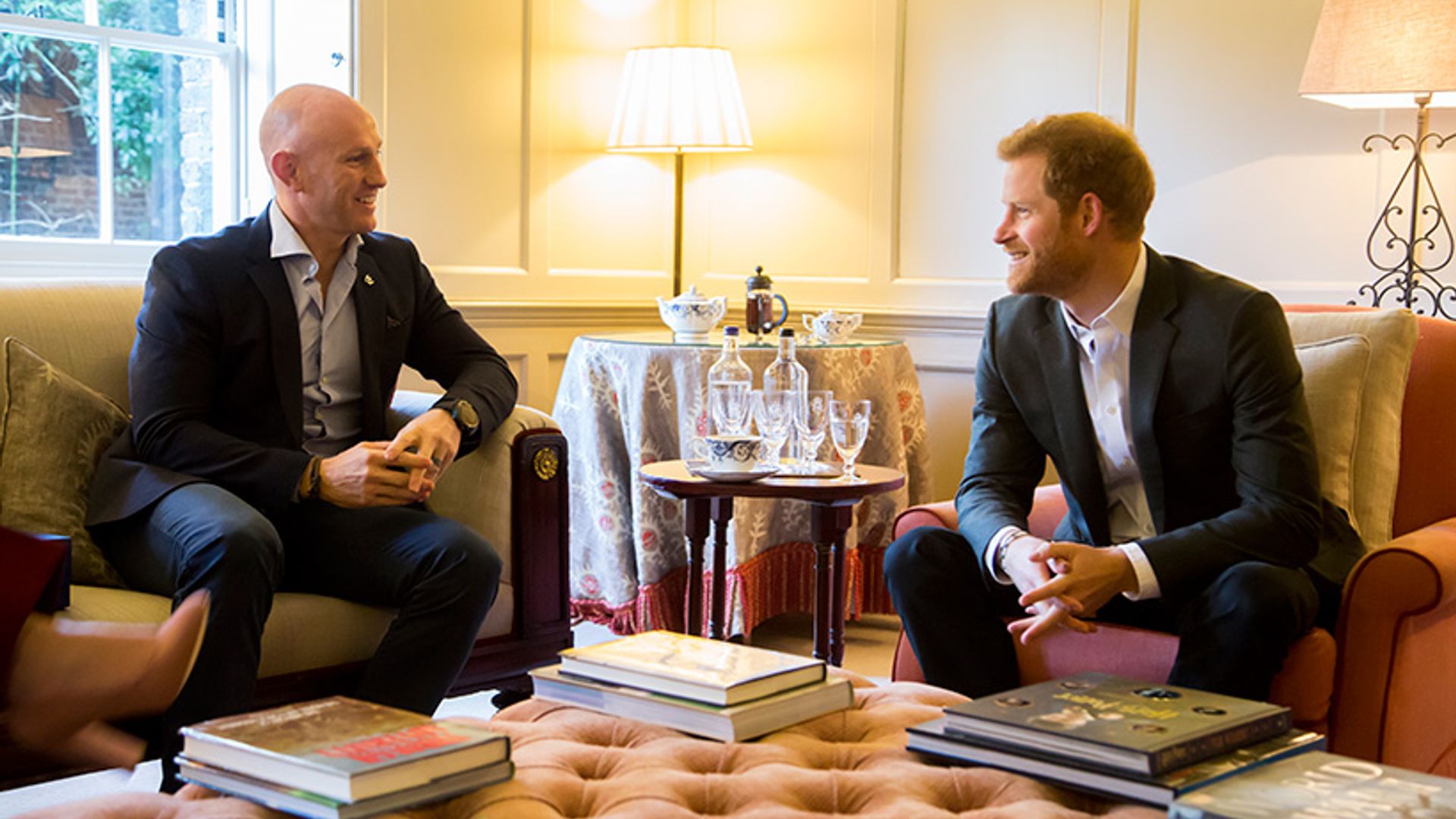 Prince Harry's pal puts his best foot forward in £1million cycle challenge