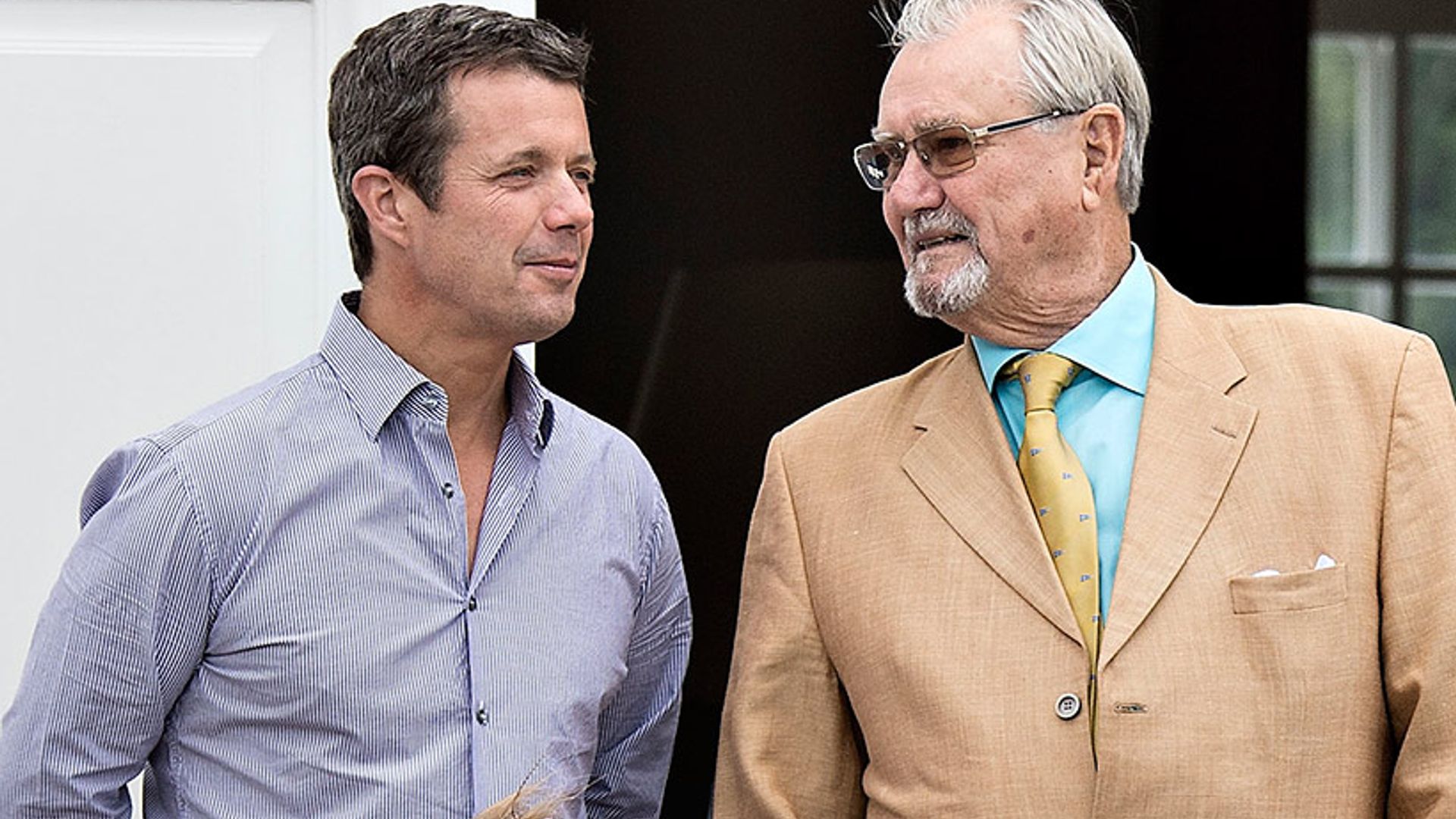 Prince Frederik visits his father Prince Henrik in hospital after condition worsens