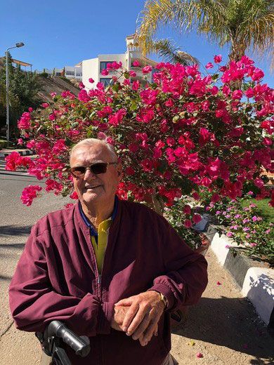Last picture of Prince Henrik, during Egypt holiday