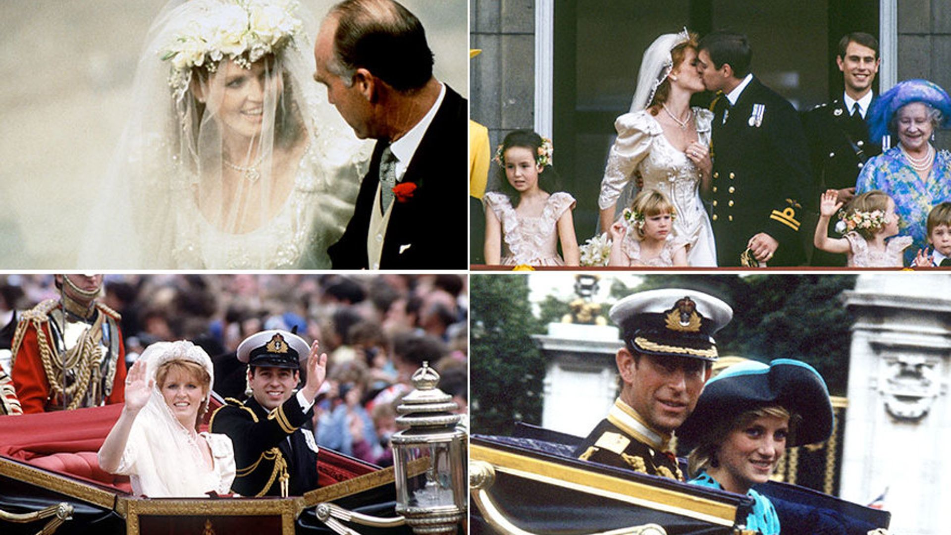 Sarah, Duchess of York and Prince Andrew's 1986 royal wedding: A look back at the best photos