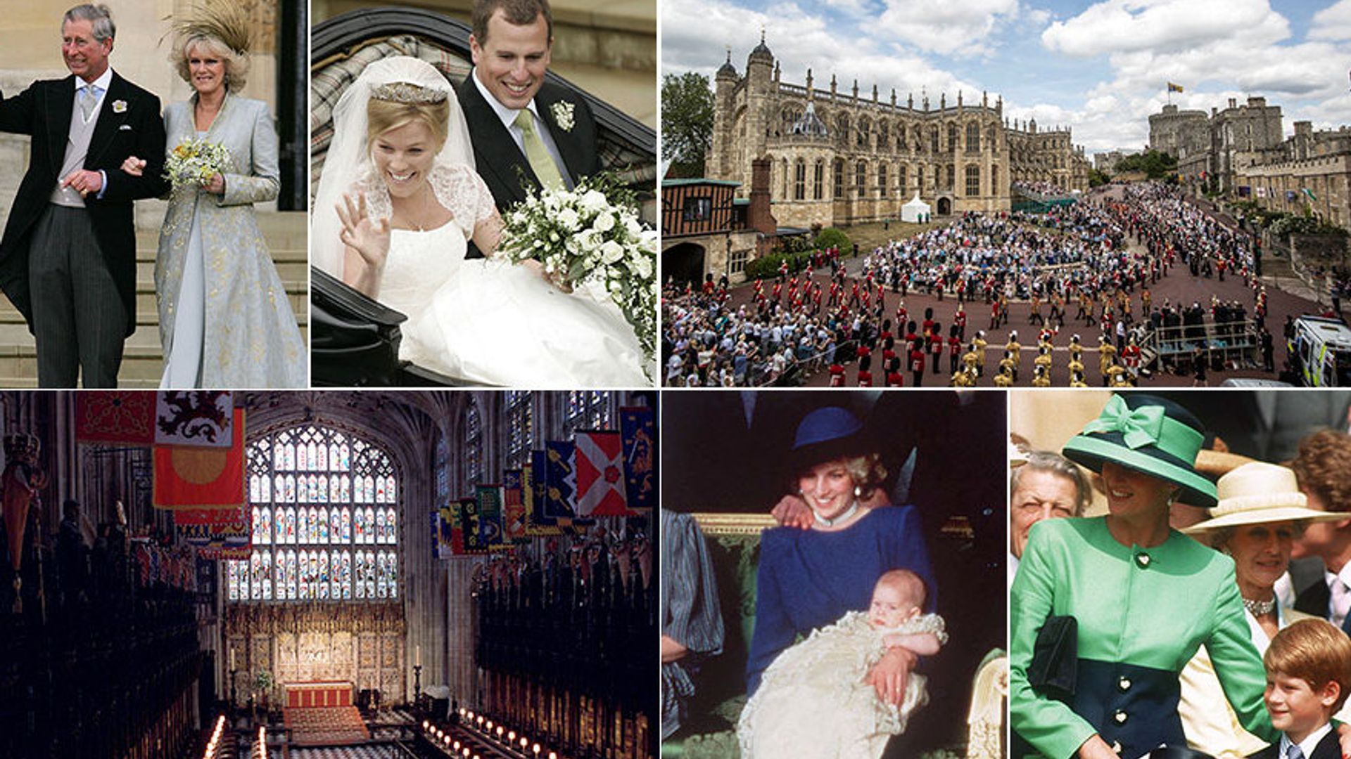 St George's Chapel: See the royal nuptials and christenings that have been held at Harry and Meghan's wedding venue 