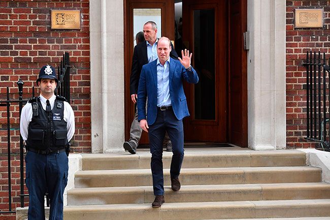 prince william at the lindo wing